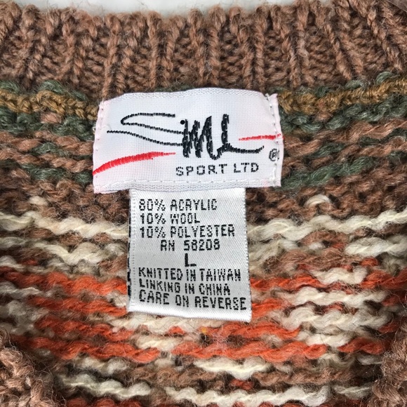 Vintage ML Sport LTD Knitted Sweater - Picture 3 of 4